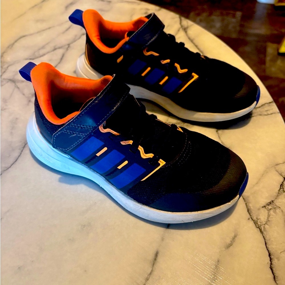 Adidas Kids' Blue and Orange Sneakers Fortarun 2.0
